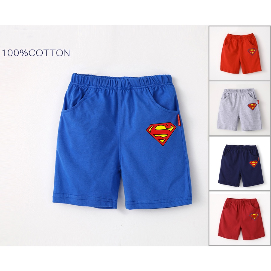 superman shorts for girls