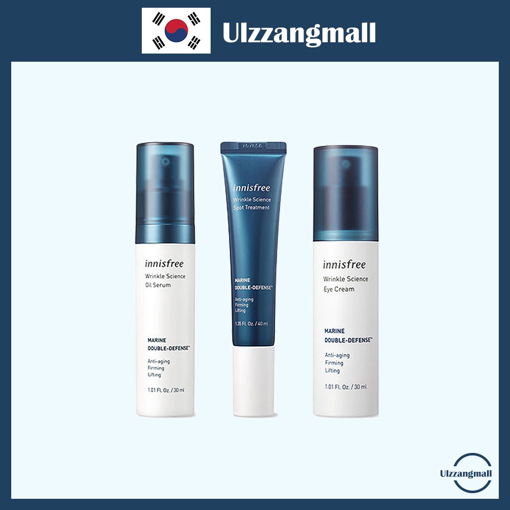 [INNISFREE] Wrinkle Science Collection ️(Oil Serum 30ml, Spot Treatment
