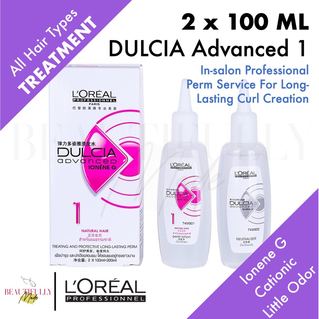 LOreal Professional Dulcia Advanced Perm Lotion (2x100ml) Force 1