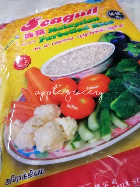 Beras Rebus Seagull Malaysian Superior Parboiled Rice 保健米 5kilo Shopee Singapore