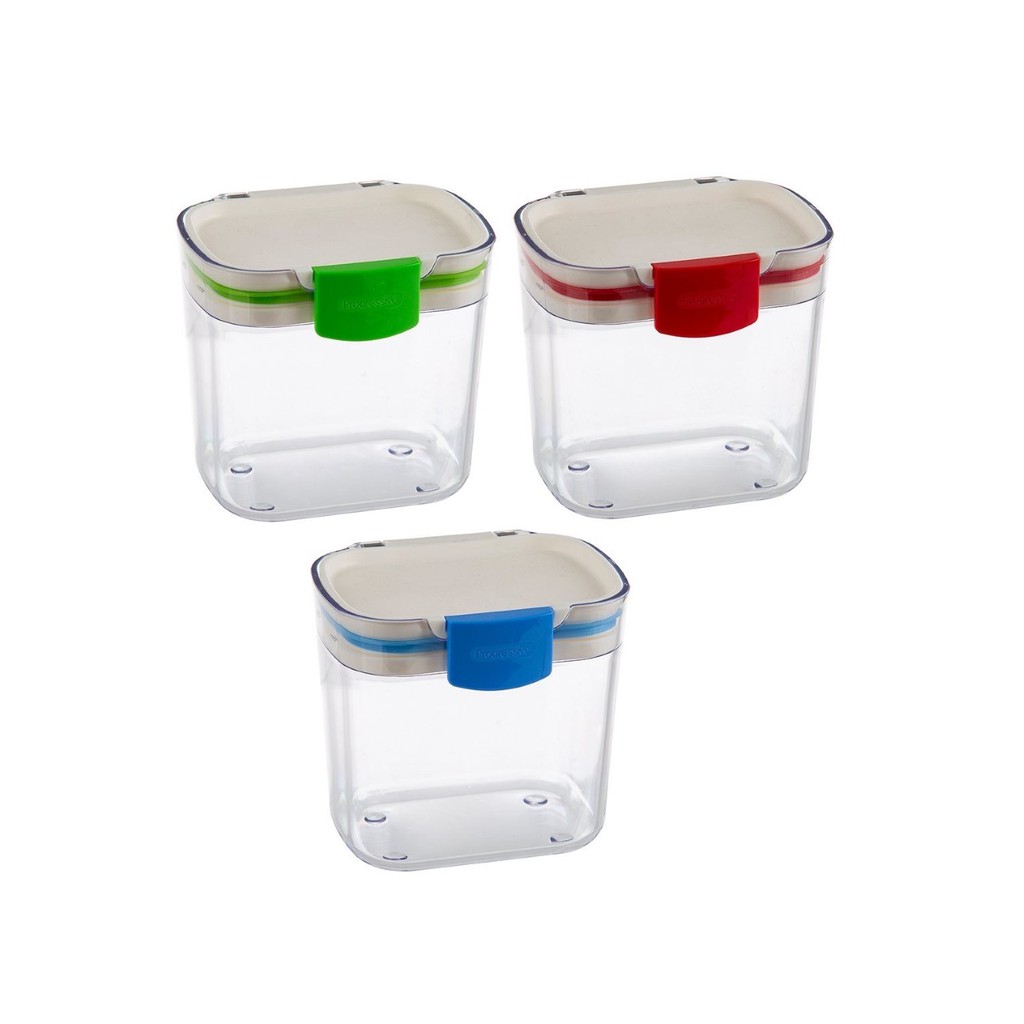 2-Pack Details about  / Progressive Mini ProKeeper Airtight Silicone Seal Storage Container