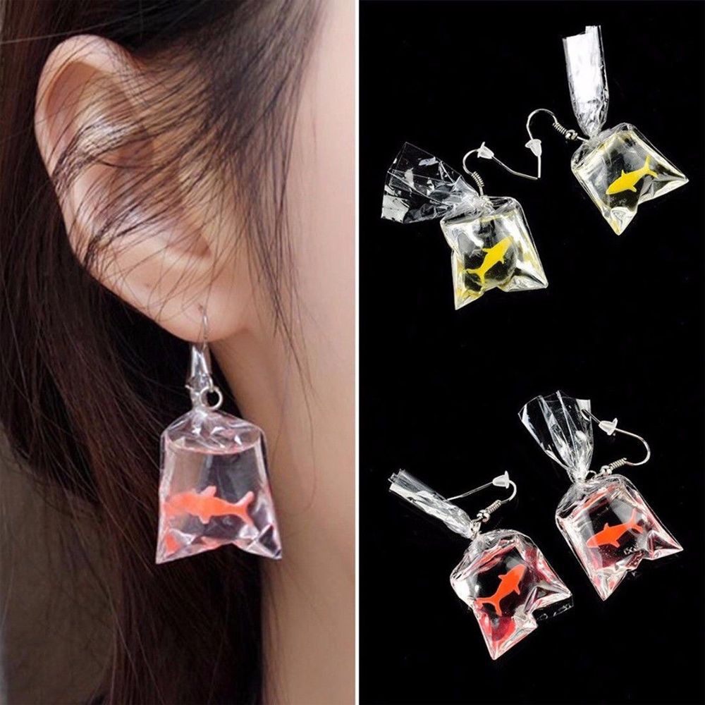 Personality Fashion Jewelry Funny Earrings Eardrop Dangle Earrings Resin |  Shopee Singapore
