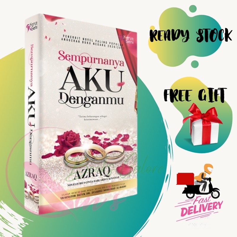 Shop Malaysia Malay Novel The Sempurn I With You Writing Azraq Publisher Karyaseni Shopee Singapore