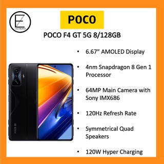 POCO F4 GT 5G 8/128GB (Global ROM) *Export Set*
