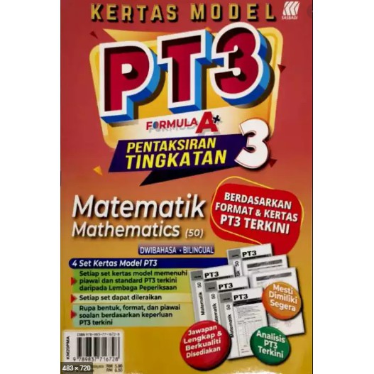 Kertas Model Pt3 Matematik