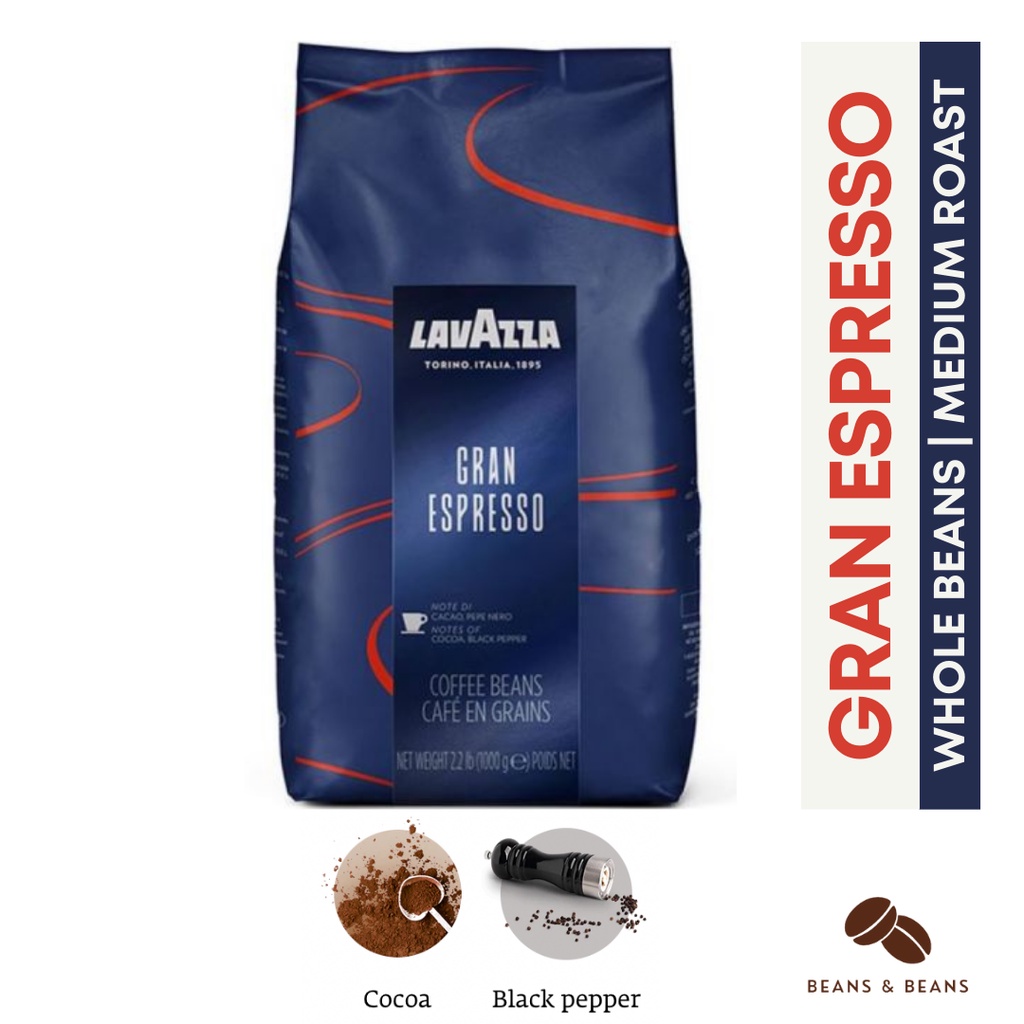 [NEW ARRIVAL!] Lavazza Gran Espresso Medium Roast Whole Beans (1KG ...