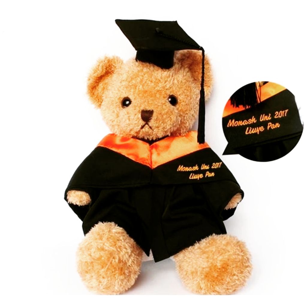 personalised graduation teddy