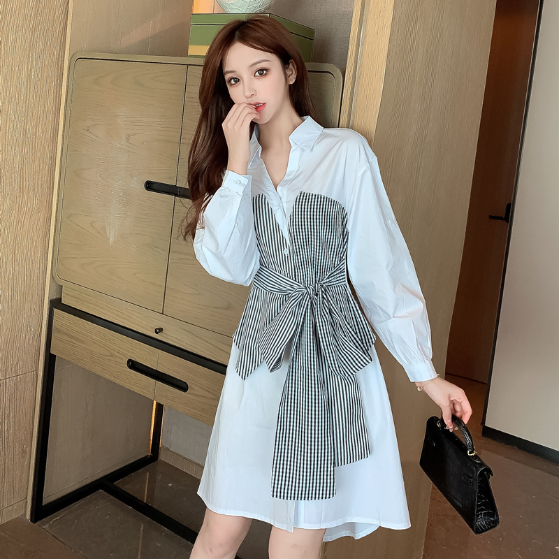 long skirt shirt dress