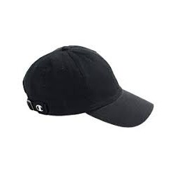 black champion dad hat