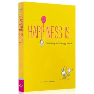 Happiness Is.......500 Things To Be Happy About by Swerling Lisa & Lazar Ralph Self Help Book Self Improve (Paperback)