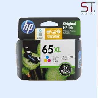 HP 65XL Black Color Ink Cartridge DESKJET 2620 / 2621 / 2622 / 2623 ...