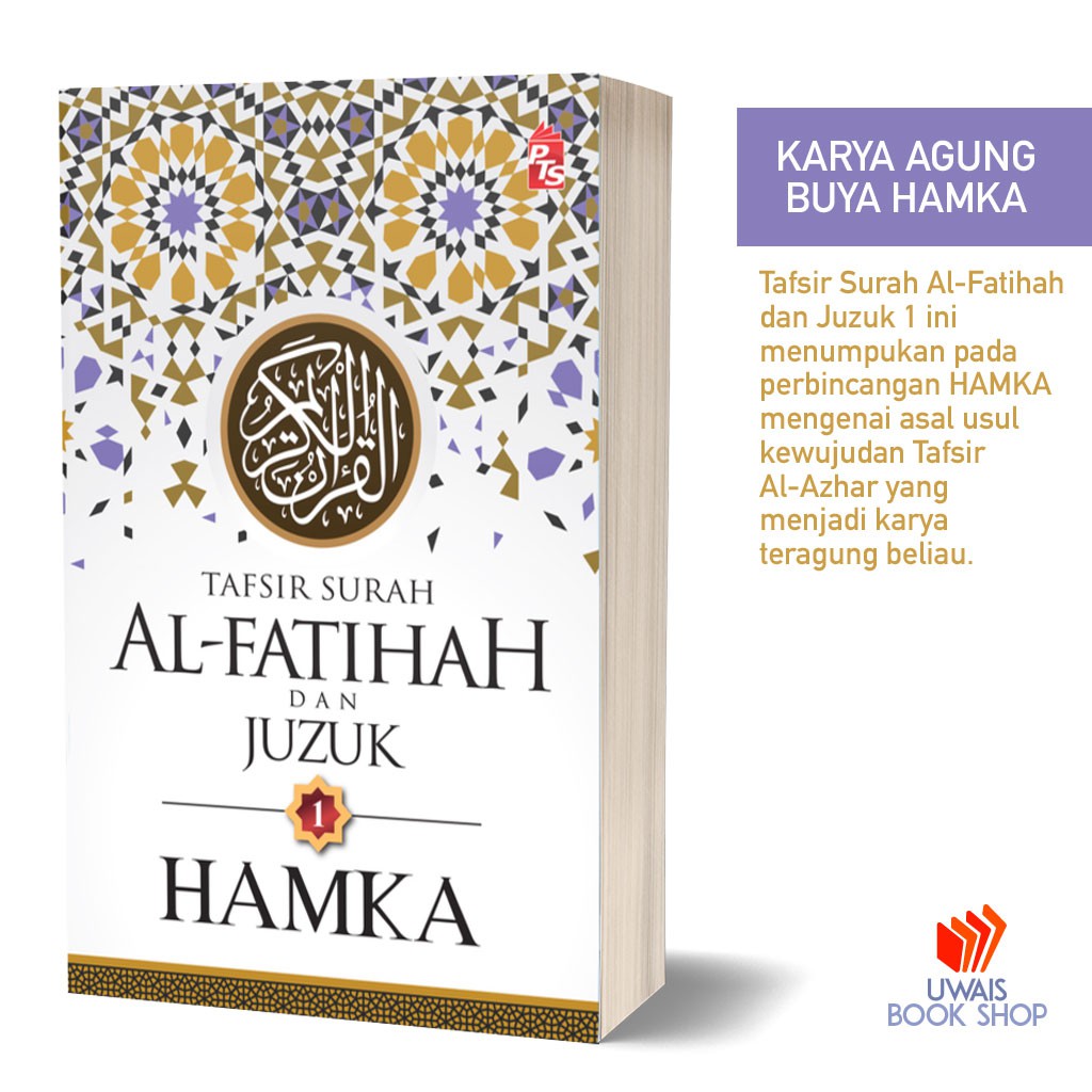 [Shop Malaysia] Tafsir Al-Azhar: Tafsir Surah Al-Fatihah And Juzuk 1 - Hamka