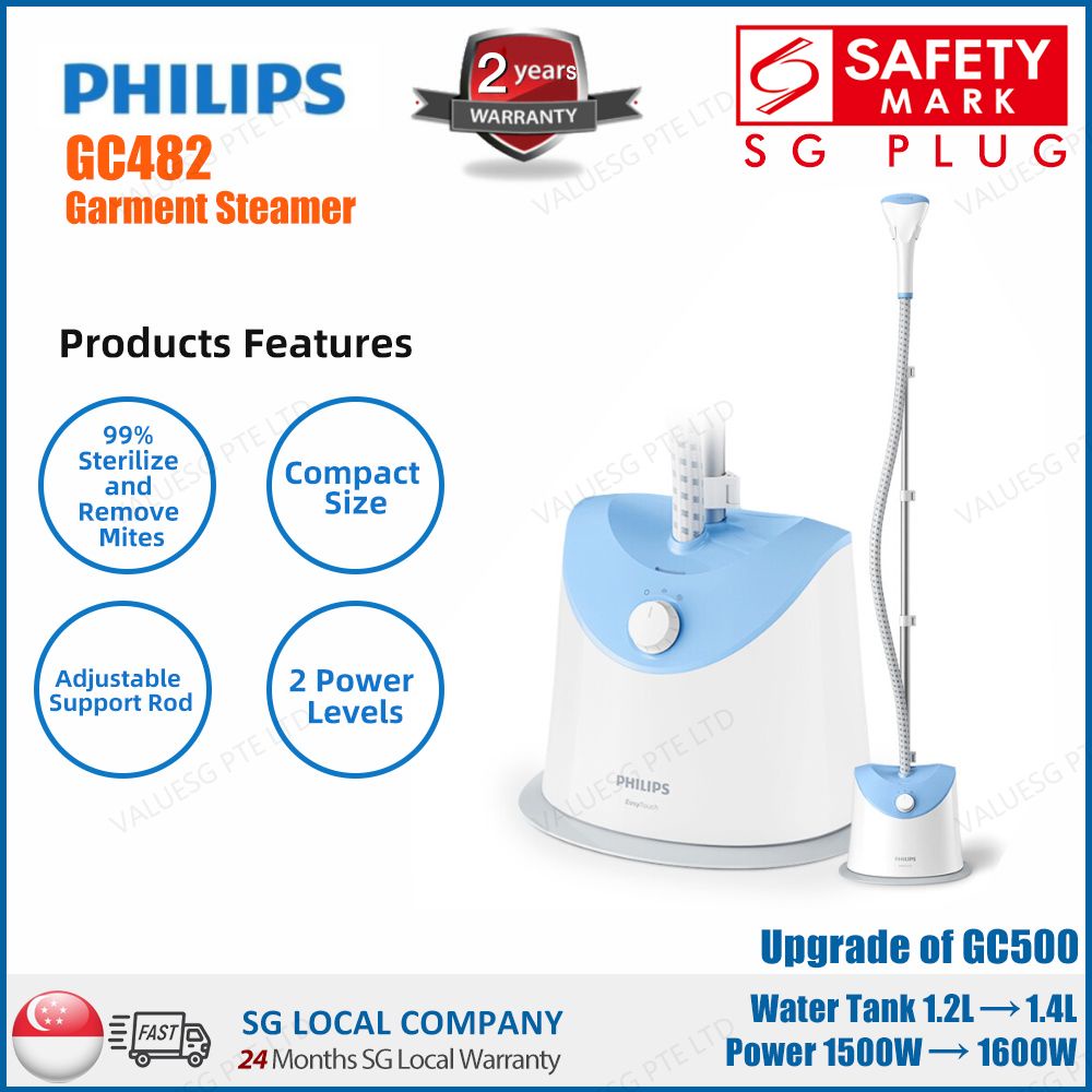 Philips Easy Touch Garment Steamer GC362/ GC482/ GC486/GC523