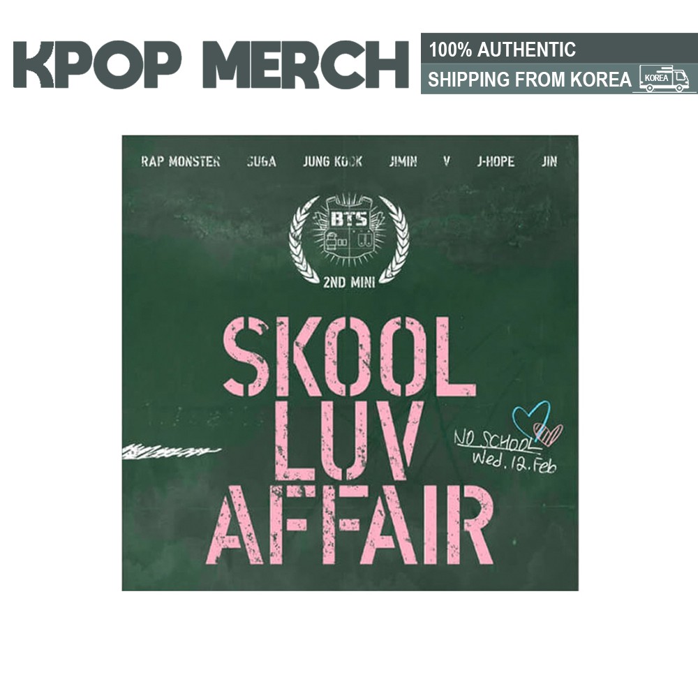 Bts Skool Luv Affair 2nd Mini Album Shopee Singapore