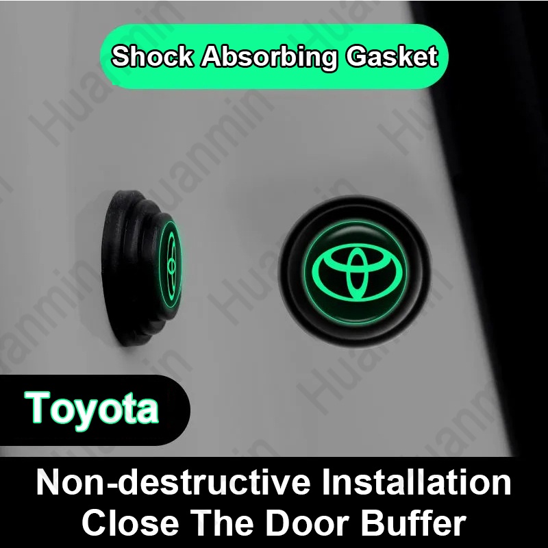 12pcs Toyota Luminous Car Door Sound Insulation Car Door Shock Absorber Car Door Shock Absorber For Innova Wigo Wish Hiace Sienta Fortuner Hilux Avanza Corolla Shopee Singapore