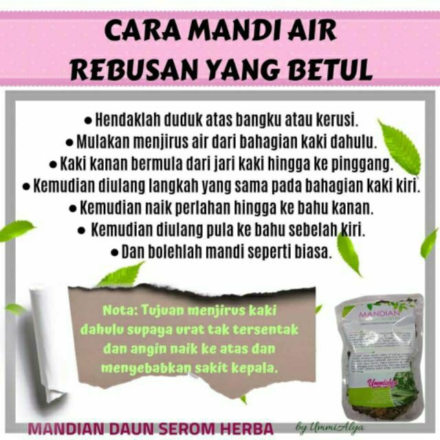 Ummialya Pantang Set Pilis Cream Paramara Serom Leaf Bunjut Shopee Singapore