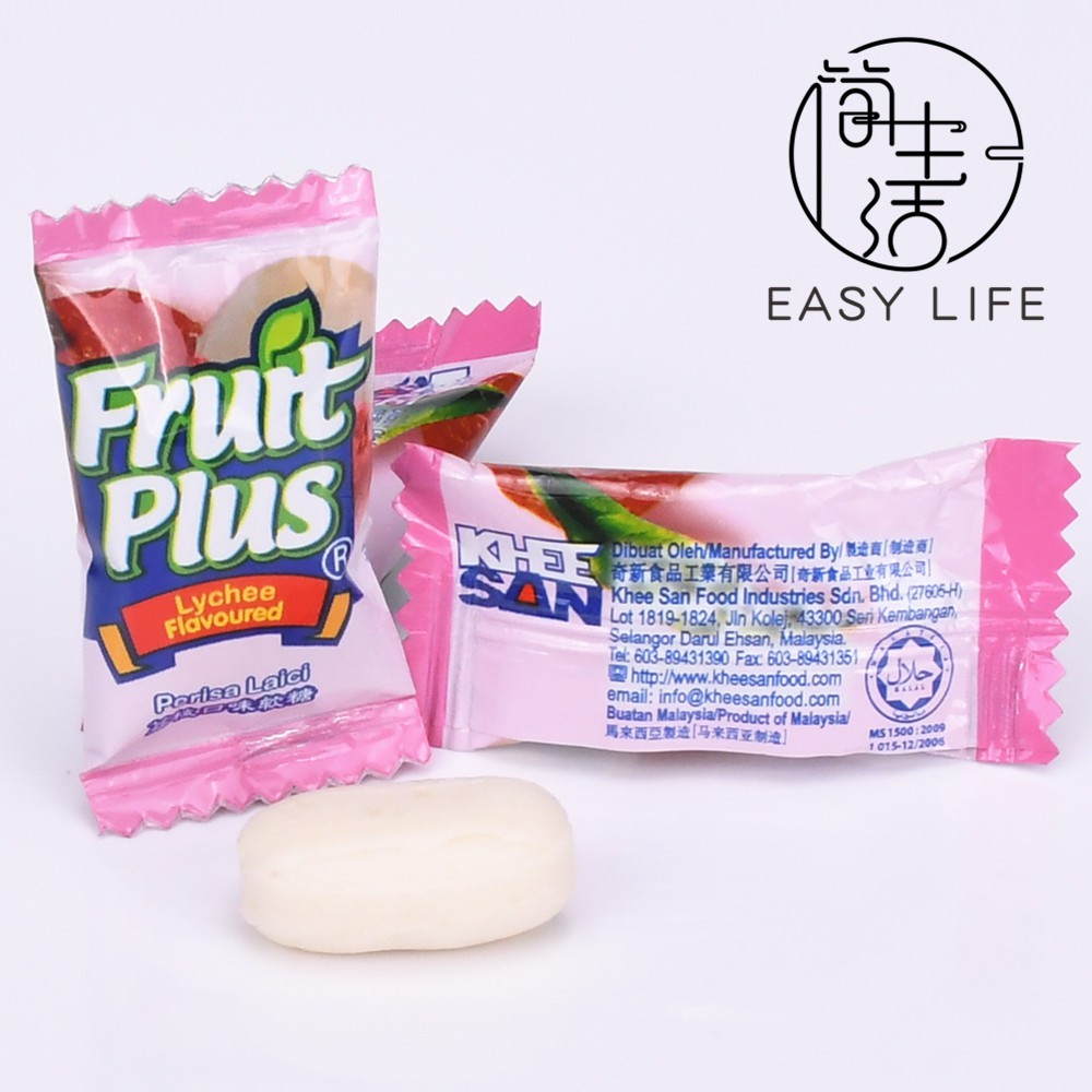 Ready Stock现货 Fruit Plus Chewy Candy 水果味软糖维多利亚软糖糖果chews Candy Shopee Singapore