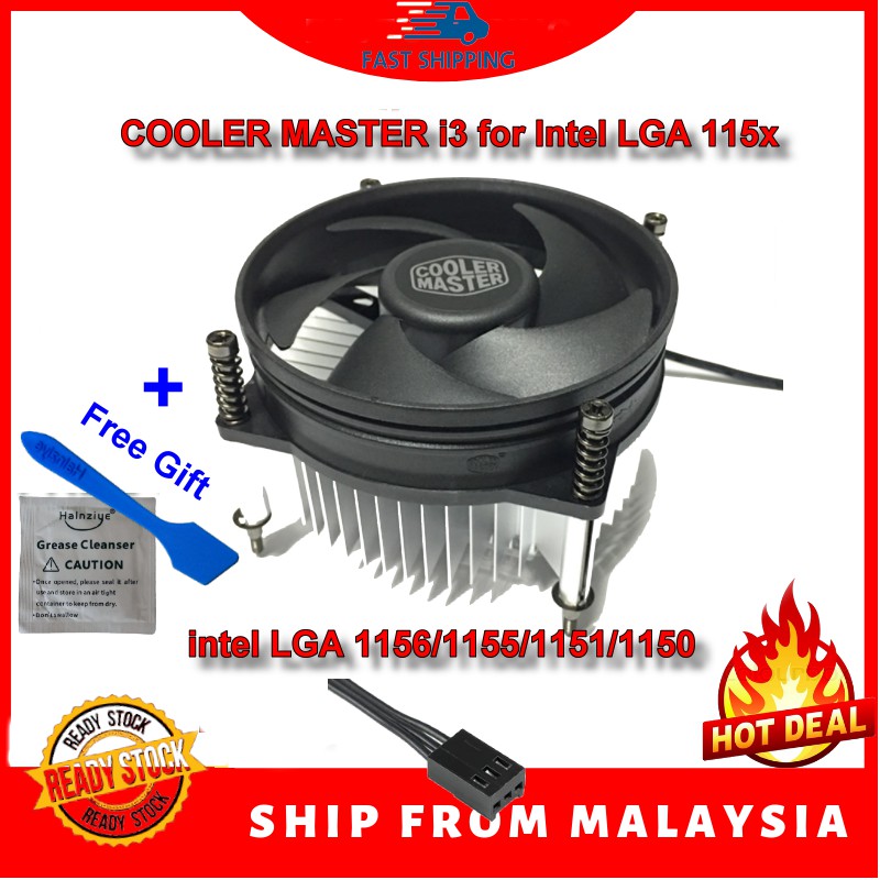 Cooler Master i30 Intel LGA 115x 1200 1156/1155/1151/1150 CPU CPU Heatsink CPU Cooler radiator