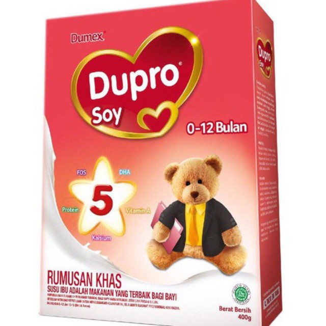 Dumex Dupro Soy Instant Formula 400g Avoid From Milk Allergy Net Price Shopee Singapore