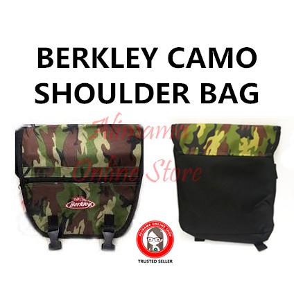 berkley camo shoulder bag