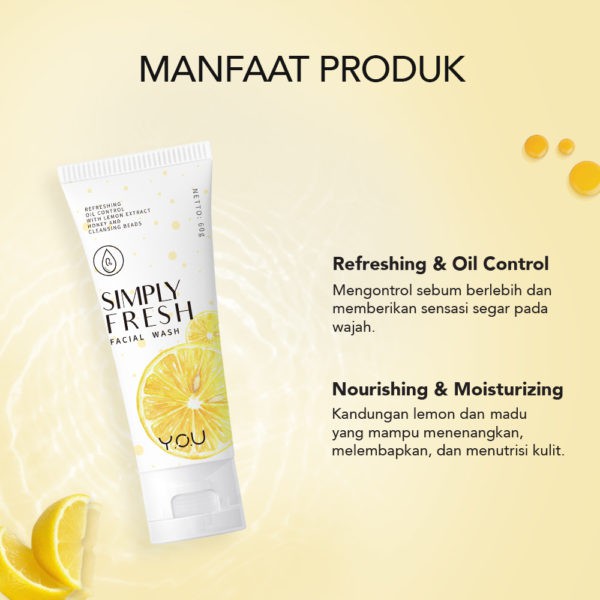 simply fresh facial wash