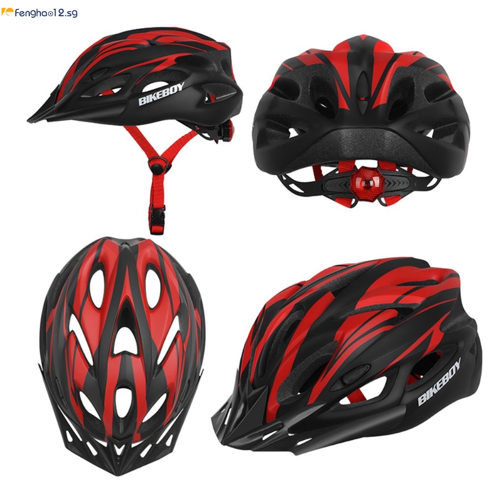Details about   BIKEBOY Cycling Helmet Bicycle Helmets Light Helmet Road Mountain Bike Safety 