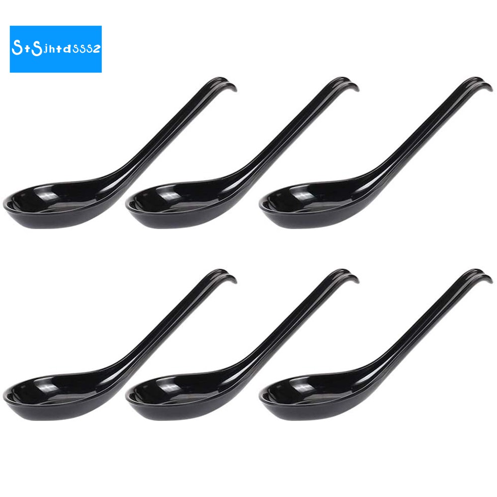 [Fast Shipping] Soup Spoons,6 Pcs Japanese Style Spoons Creative Rice