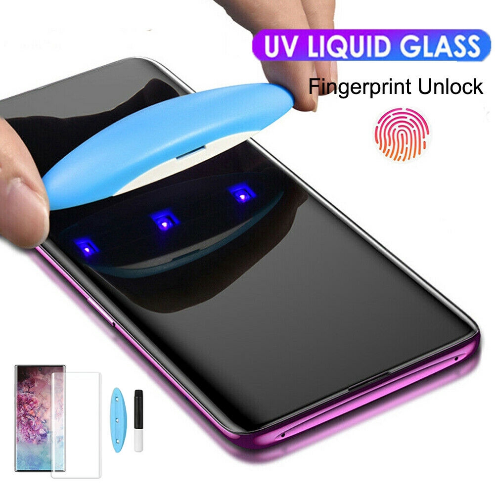 New Version UV Tempered Glass / Full CoverLiquid Glue Screen Protector