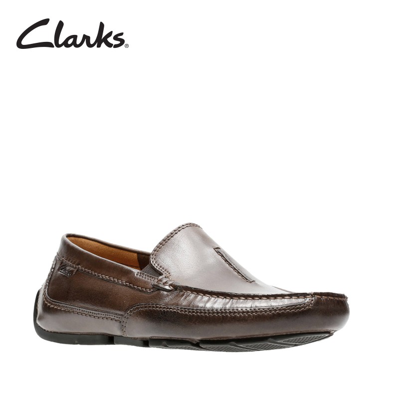 CLARKS Ashmont Race Brown Smooth Mens 