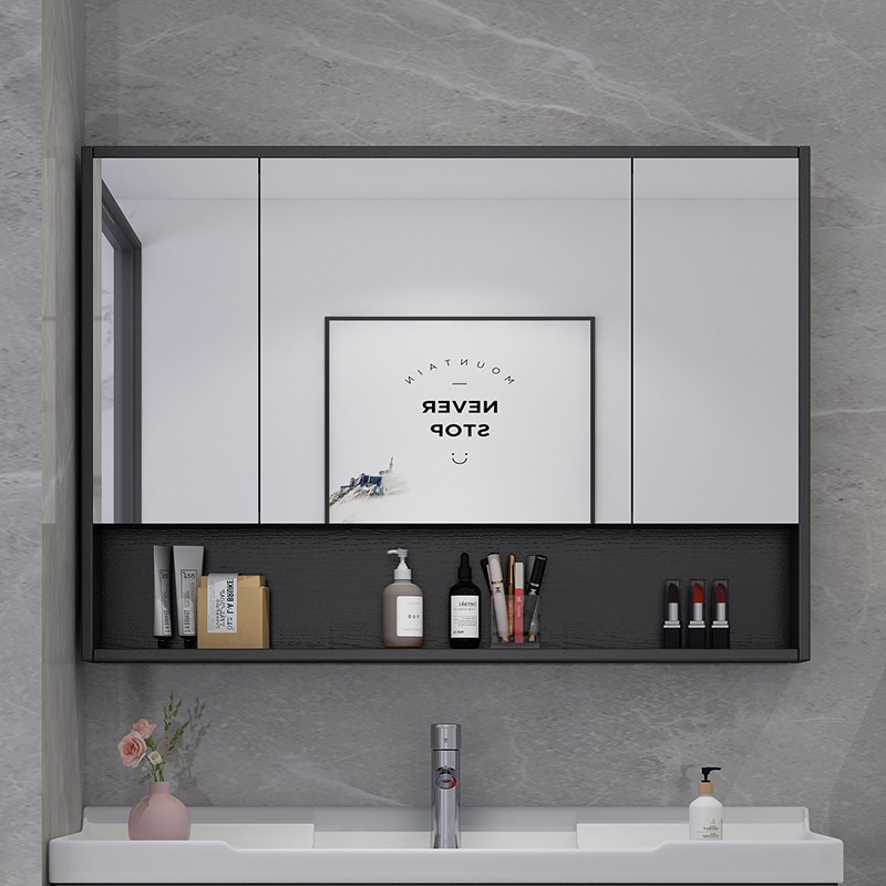 Bathroom Mirror Cabinet Wall Mounted, Wall Mounted Bathroom Vanity Mirror
