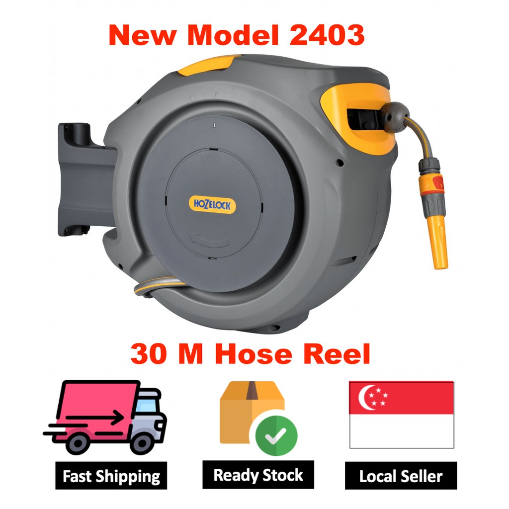 Garden & Patio Hozelock 240330m Auto Reel Hosepipe Hose Reels