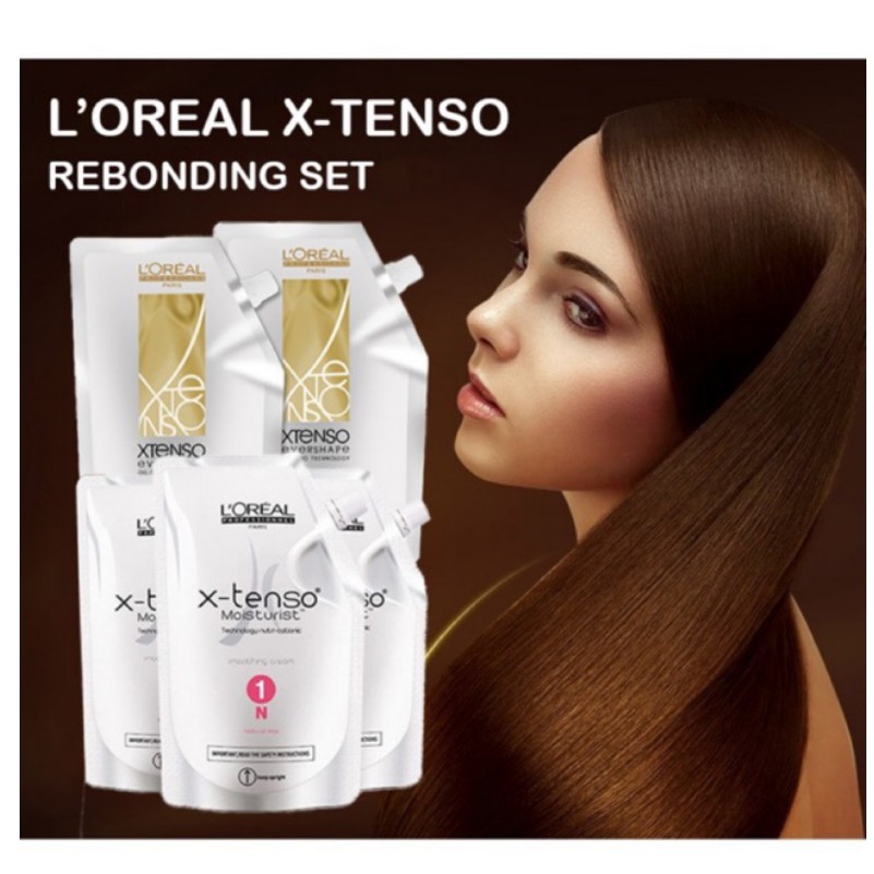 Loreal hair straightening cream rebonding cream Evershap Gold 直发膏 | Shopee  Singapore