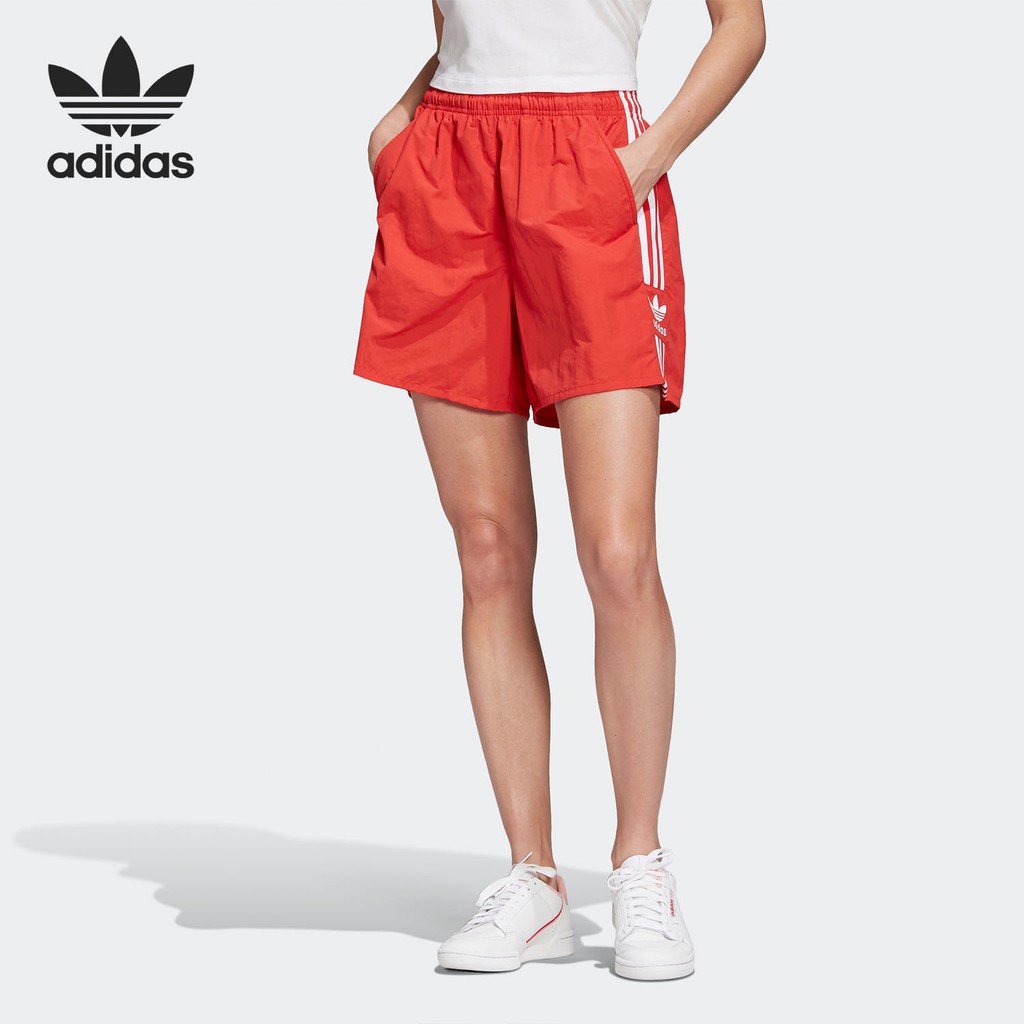 adidas orange shorts womens
