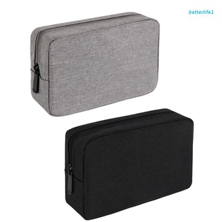 BTM  Electronics Organizer Cable Organizer Bag Polyester Travel Cable Storage Pouch for USB Wire Laptop Charger