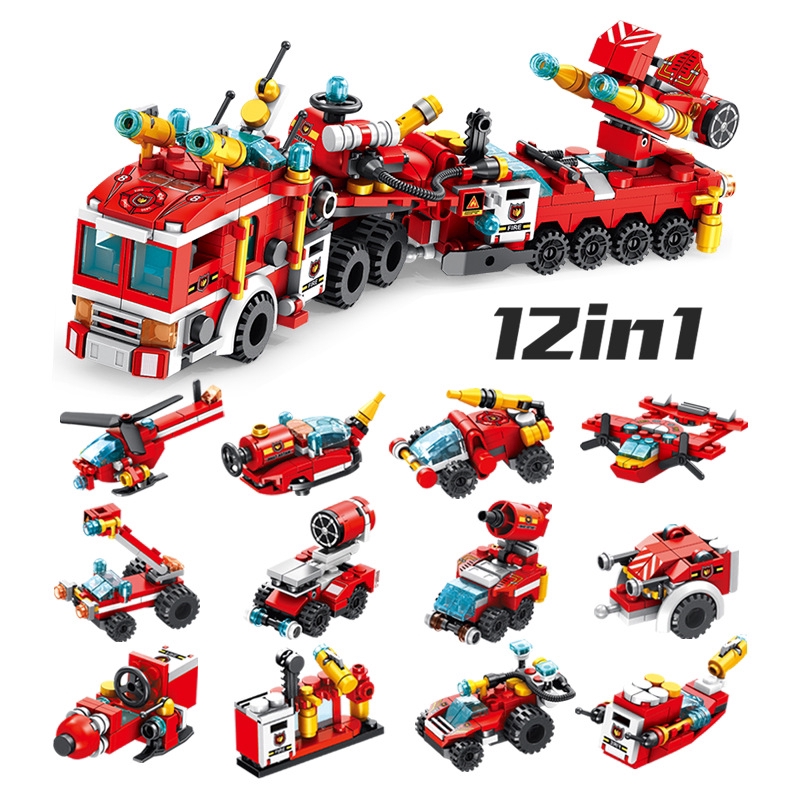 lego small fire truck