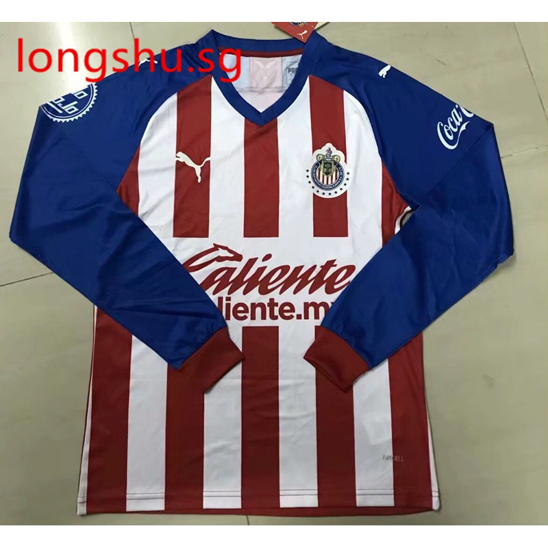 chivas long sleeve jersey 2018