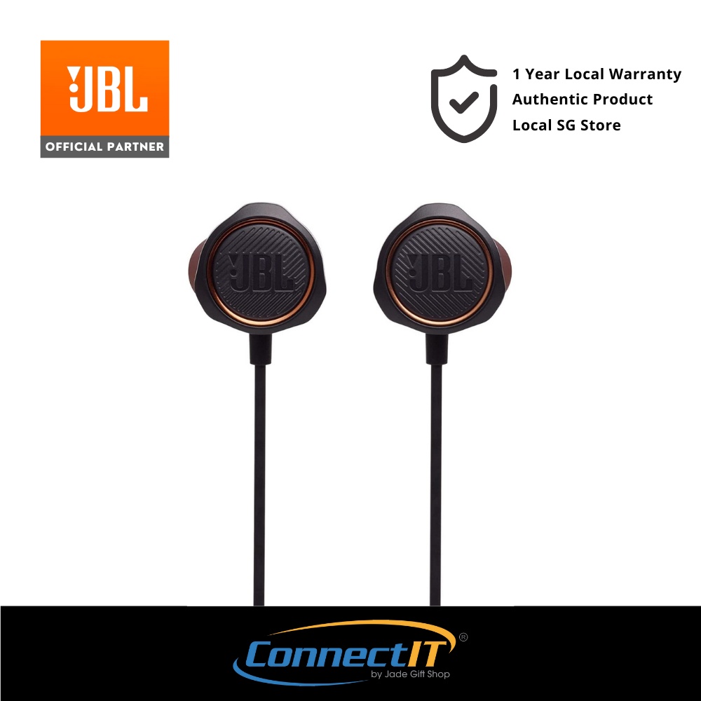 JBL Quantum 50 Wired in-ear Gaming Headset with Volume Slider/Mic Mute (1 Year Local Warranty)