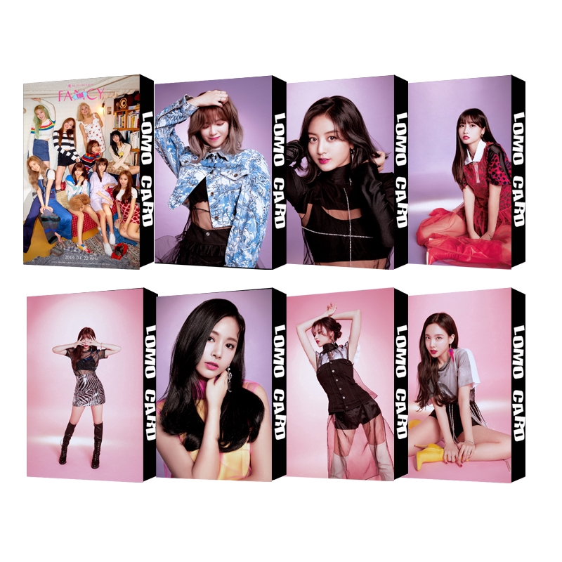 Levittownnow Com 30pcs Set K Pop Twice Album Lomo Cards New Fashion Self Made Paper Photo Cards Photocard Stationery Office Supplies Postcards