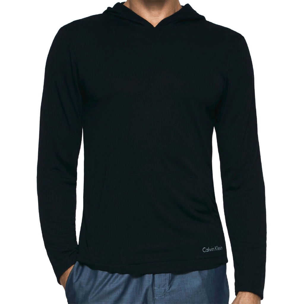 mens black calvin klein hoodie