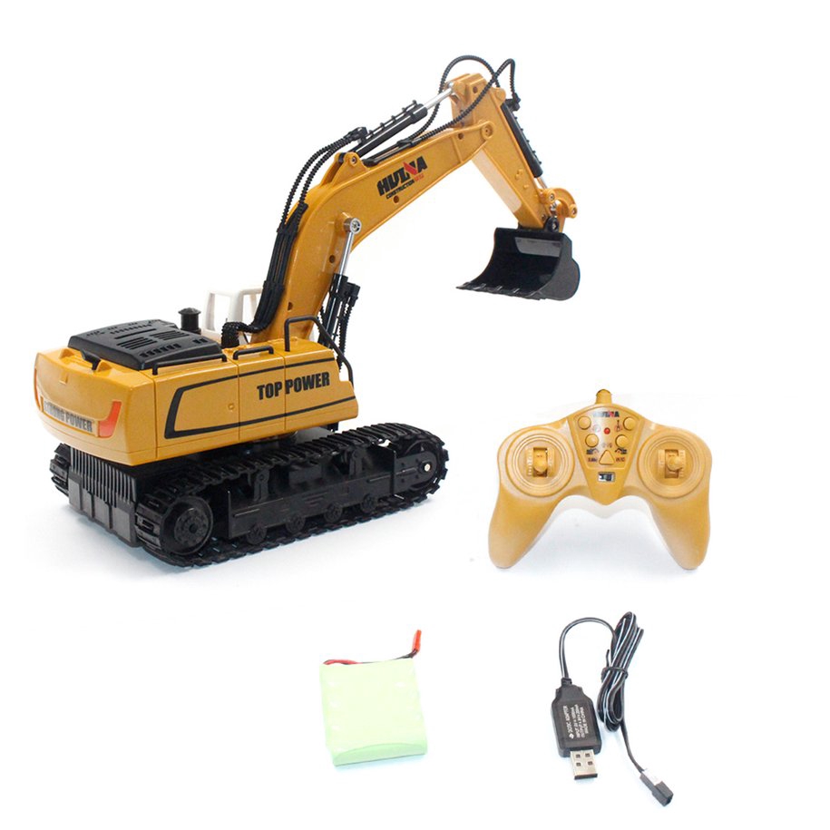 rc huina excavator