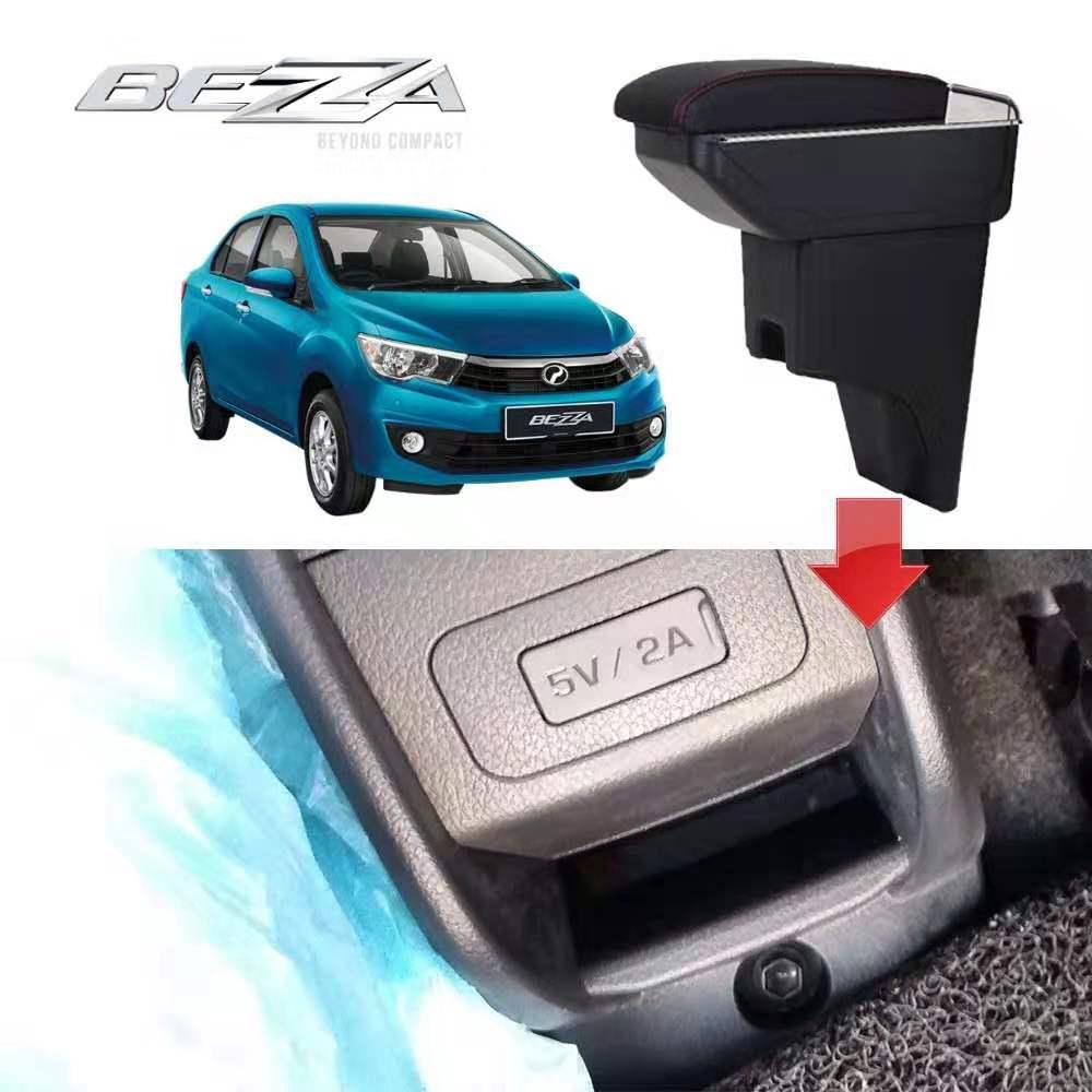 tempat letak tangan kereta arm rest adjustable with cup holder 9usb 7usb double layers more car model shopee singapore
