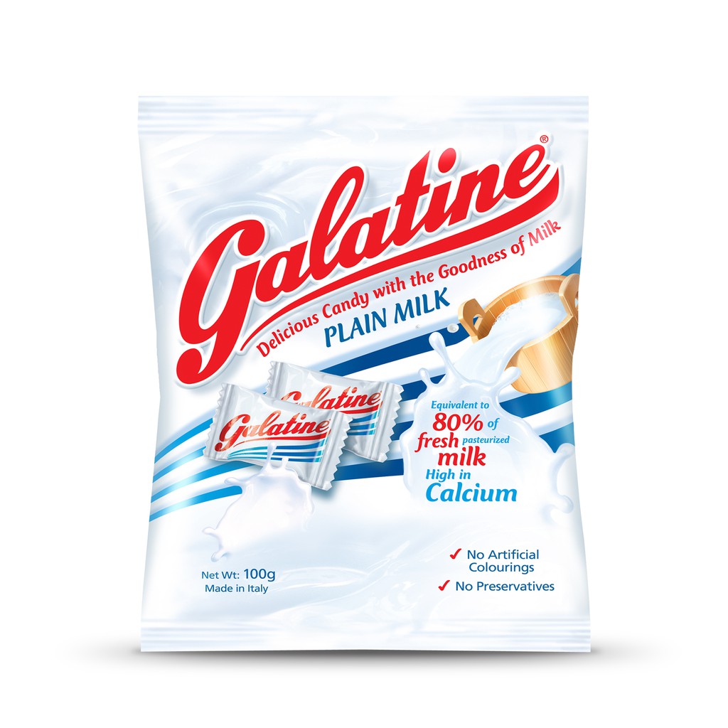 Galatine Milk Candy Plain Milk 100g Shopee Singapore