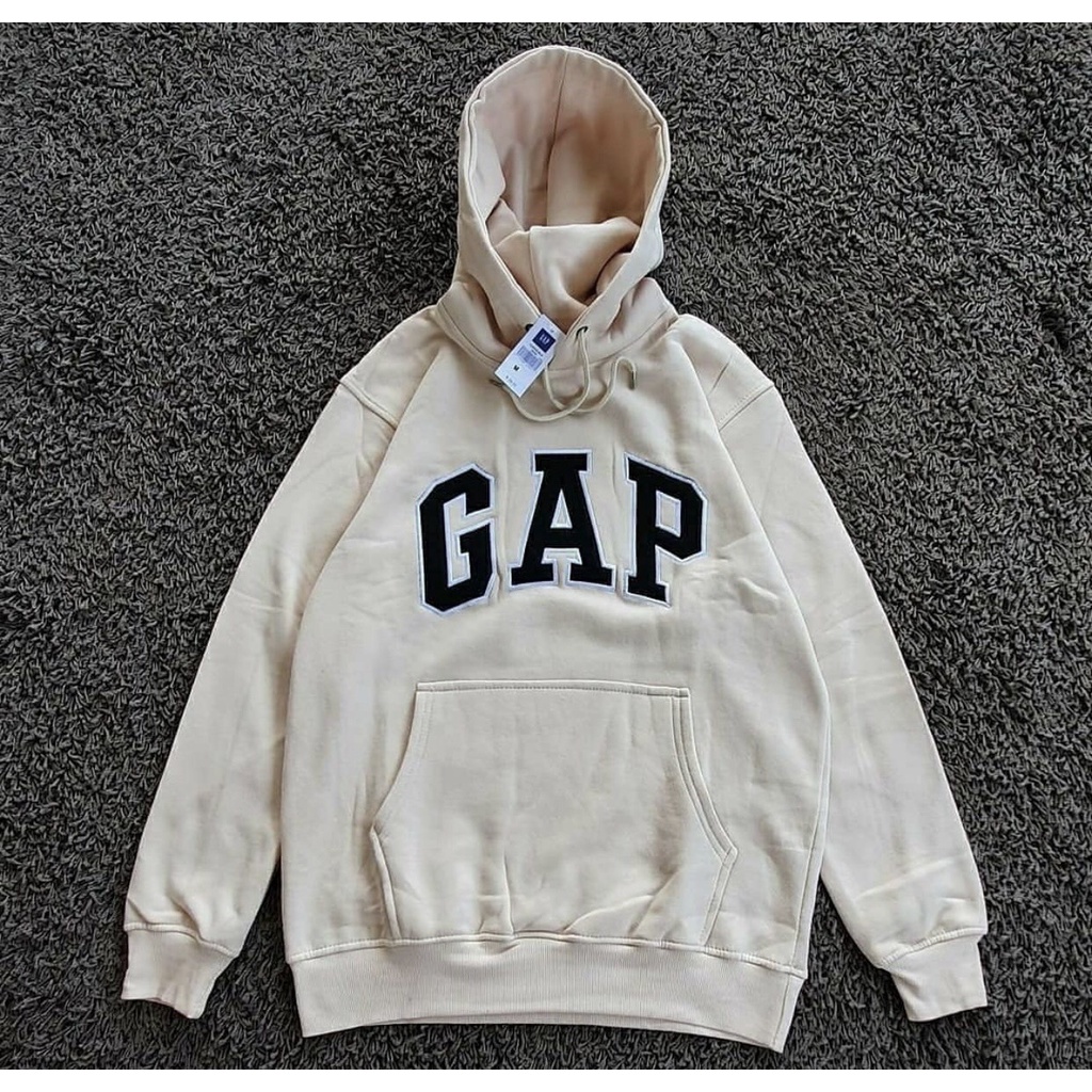 gap cream hoodie