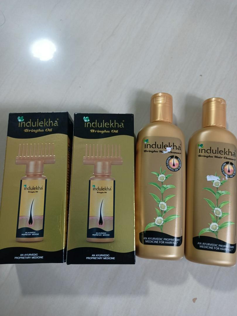 Indulekha bringha hair cleanser 200ml. | Shopee Singapore