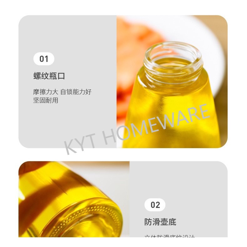 SG LOCAL STOCK Oil Spray Bottle Kitchen Olive Push Type Atomization Can Glass Control Barbecue Oil Dispenser