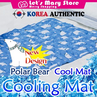  Polar Bear Cooling Mat  Korea Authentic / Let's Mary Store cool mat #0