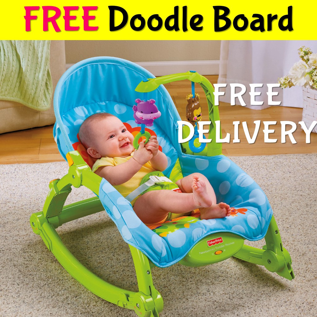 fisher price newborn to toddler rocker