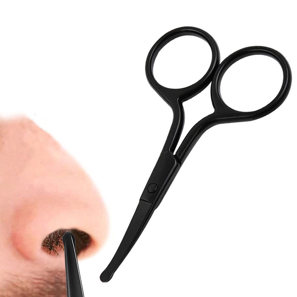 Nose Hair Facial Hair Small Scissors Stainless Steel Straight Tip Scissor  For Eyebrows Nose Moustache Beard Buy Nose Hair Scissors Facial Hair Small  Scissors,Stainless Steel Straight Tip Scissor For Eyebrows Nose |