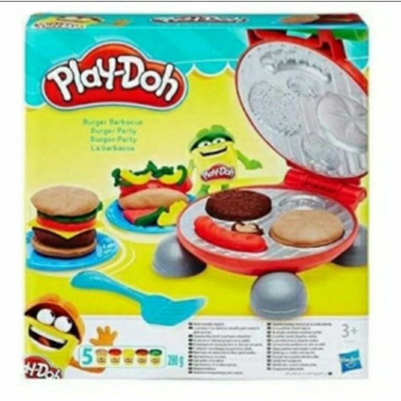 play doh hamburger set