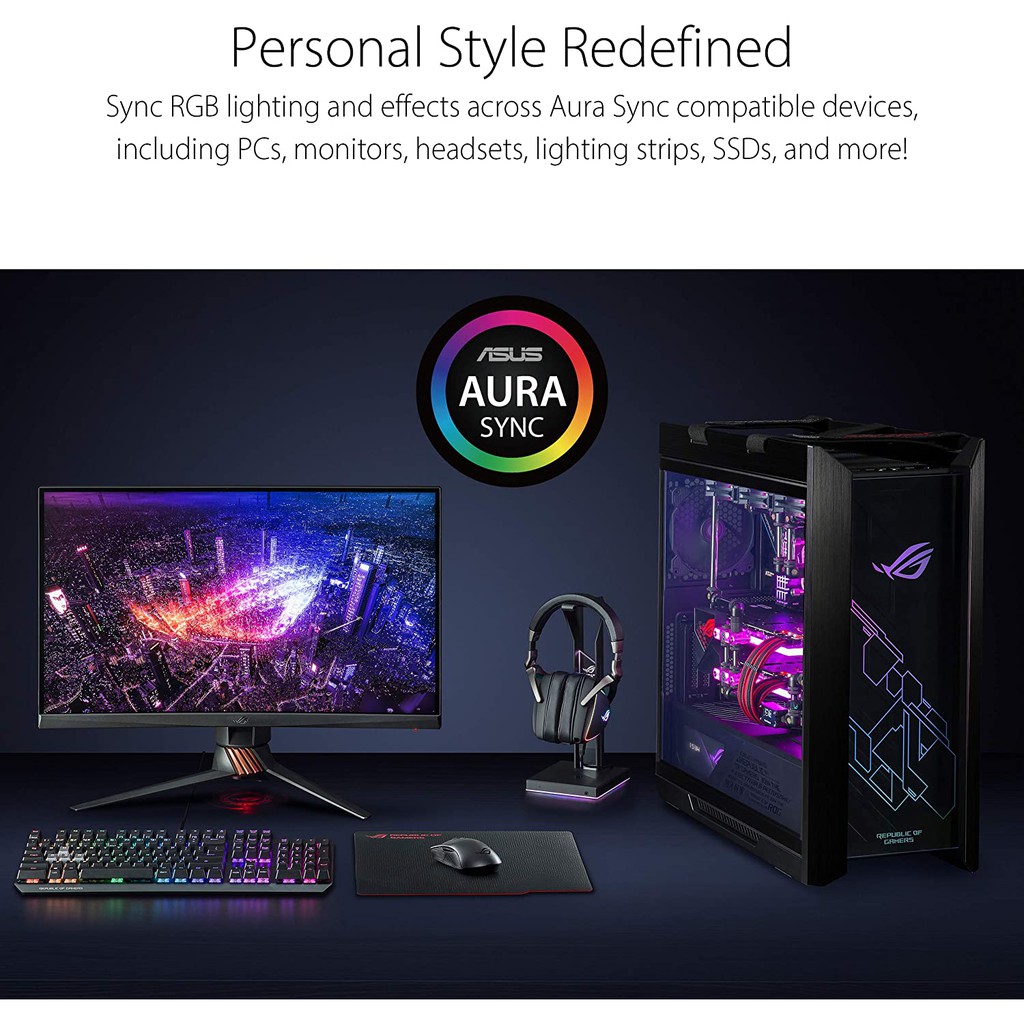 rog throne headset stand